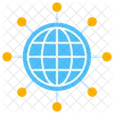 Connection Network World Icon