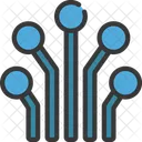 Connection Circuit Terminals Icon