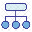 Connection Business Chart Icon
