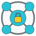 Connection Network Lock Icon