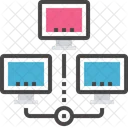 Connection Computer Structure Icon