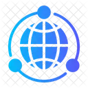 Connection World Globe Icon