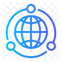 Connection World Globe Icon