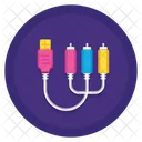 Connection Cables Splitter Cable Splitter Icon