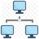 Connection computers  Icon