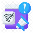 Connection Error Business Marketing Icon