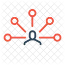 Connection Man Node Icon