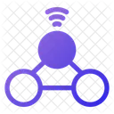 Connection Network Community Icon