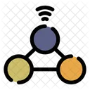 Connection Network Community Icon