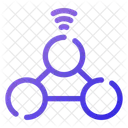 Connection Network Community Icon