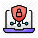 Cyber Attack Security Hacking Icon