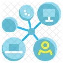 Connection Network Security Icon