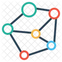 Connection Nodes Communication Icon