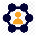 Connection Group Networking Icon