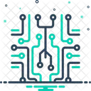 Connection Circuit Board Network Icon