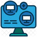 Connection Group Cyber Icon