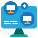 Connection Group Cyber Icon