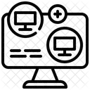 Connection Group Cyber Icon