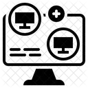 Connection Group Cyber Icon