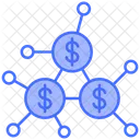 Connection Money Network Icon