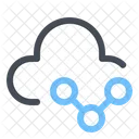 Connection Link Cloud Icon