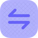 Connection Left Right Square  Icon