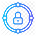 Connection Lock Network Security Secure Connection Icon