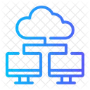 Connection Network Cloud Computing Cloud Data Icon