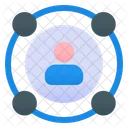 Connection People User Avatar Icon