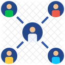 Connection People Community Collaboration Culture Globalization Division Of Labor Icon