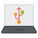 Connecting Port Network Port Computer Port Icon