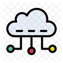 Cloud Computing Online Icon
