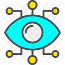Connection View Connection Digital Icon