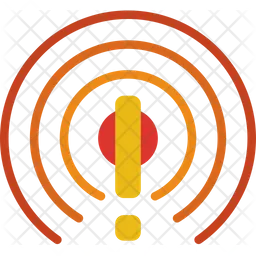 Connection Warning  Icon