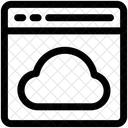 Connectivité cloud  Icône