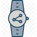 Smartwatch Connectivity Technology Icon
