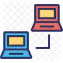 Connectivity Data Transfer Laptop To Laptop Transfer Icon