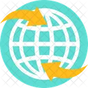 Business Connectivity Globe Icon