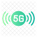 5 G Connectivity Network Icon
