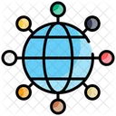 Connectivity globe  Icon