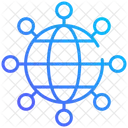 Connectivity globe  Icon