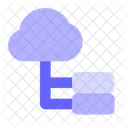 Connessione Cloud Connessione Cloud Server Cloud Icon