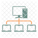 Connexion Reseau Reseau Informatique Icône