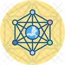 Connexion Hierarchie Reseau Icon