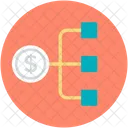 Connexion Connectivite Dollar Icon