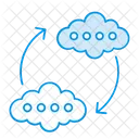 Connexion Cloud Serveur Icône