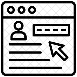 Connexion au compte  Icône