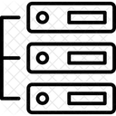 Donnees Stockage De Donnees Base De Donnees Icône