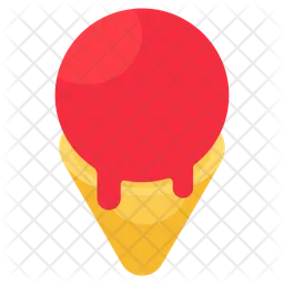 Cucurucho de helado  Icono