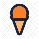 Cucurucho de helado  Icono